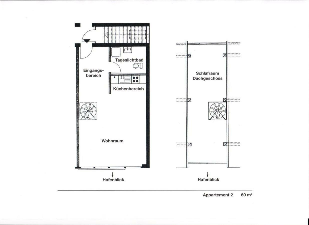 Haus Marinas Daire Heligoland Dış mekan fotoğraf